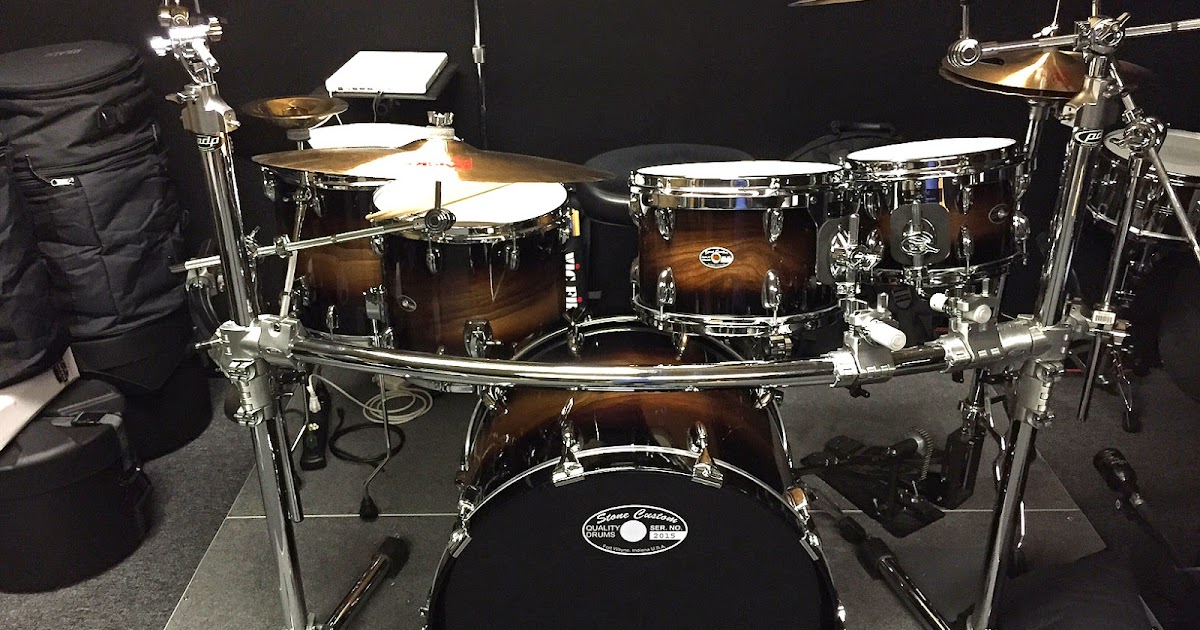 Drum Nuts (& Bolts) Stone Custom Drum kit