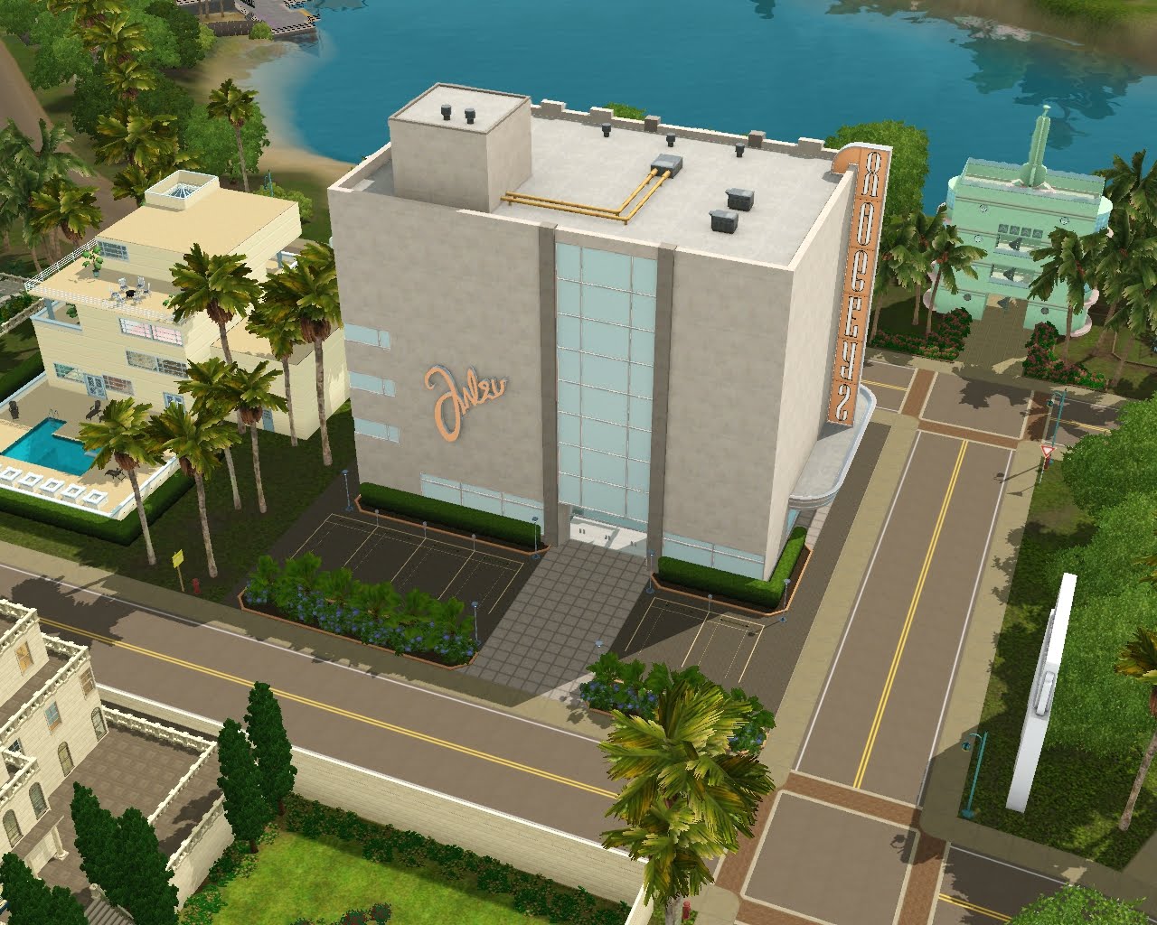 Summer's Little Sims 3 Garden Roaring Heights List of Community Lots