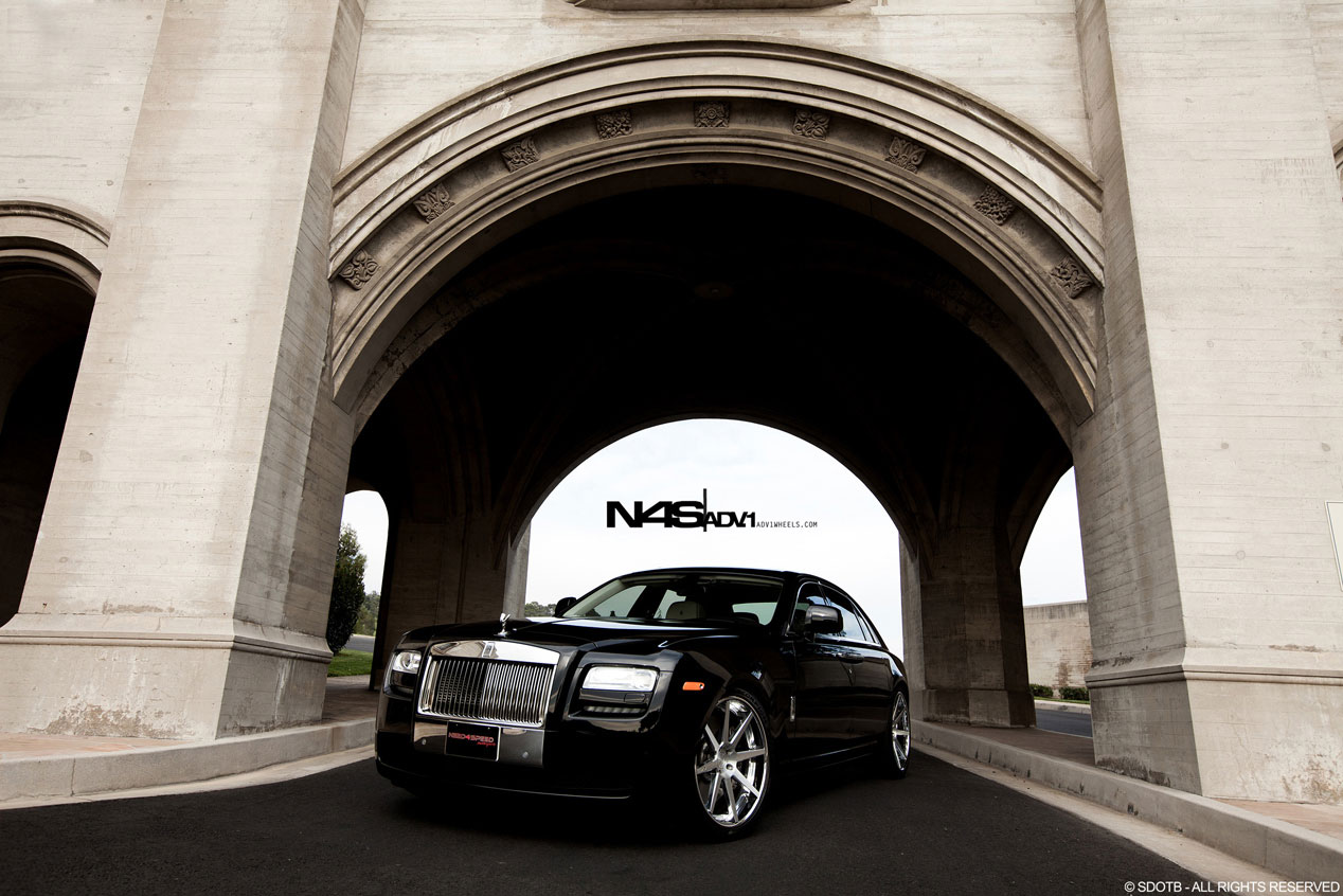 2012 Rolls Royce Ghost by Need4Speed Motorsports and ADV 1 wheels