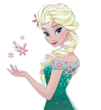 Elsa frozen para tubete