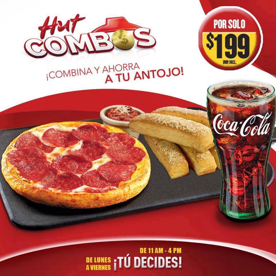 Promocioned Ofertas combos de pizza Hut