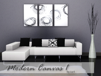 Set of 10 Modern Canvas's Black+and+silver+circles+Modern+Canvas+1+-+Copy