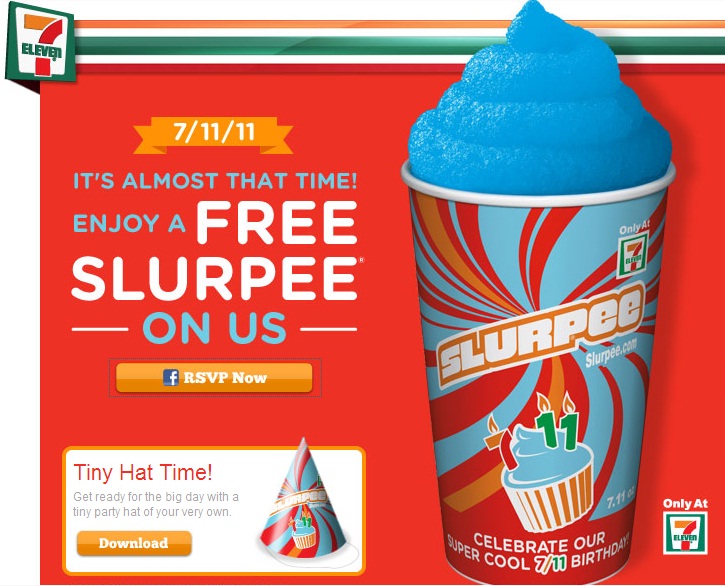 7 11 slurpee coupons