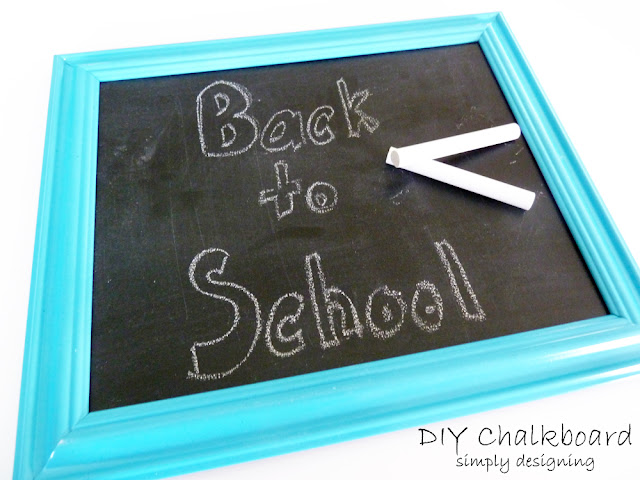 DIY Chalkboard ~ Teacher Appreciation Gift ~ simple and inexpensive!  #teacher #teacherappreciation #gift #teachergift #craft