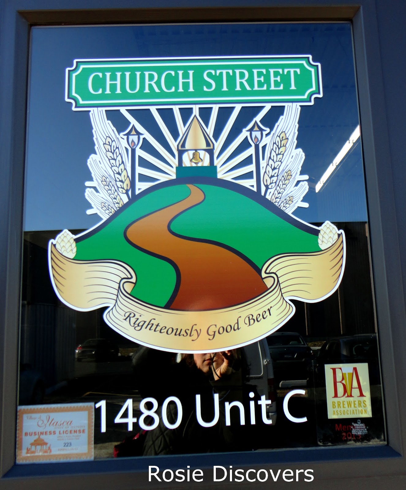 Rosie Discovers Chicago Breweries Church Street Brewing Co.