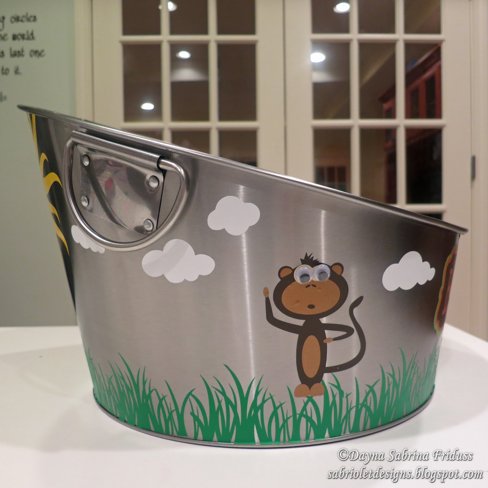 Sabriolet Designs Baby Shower Bucket