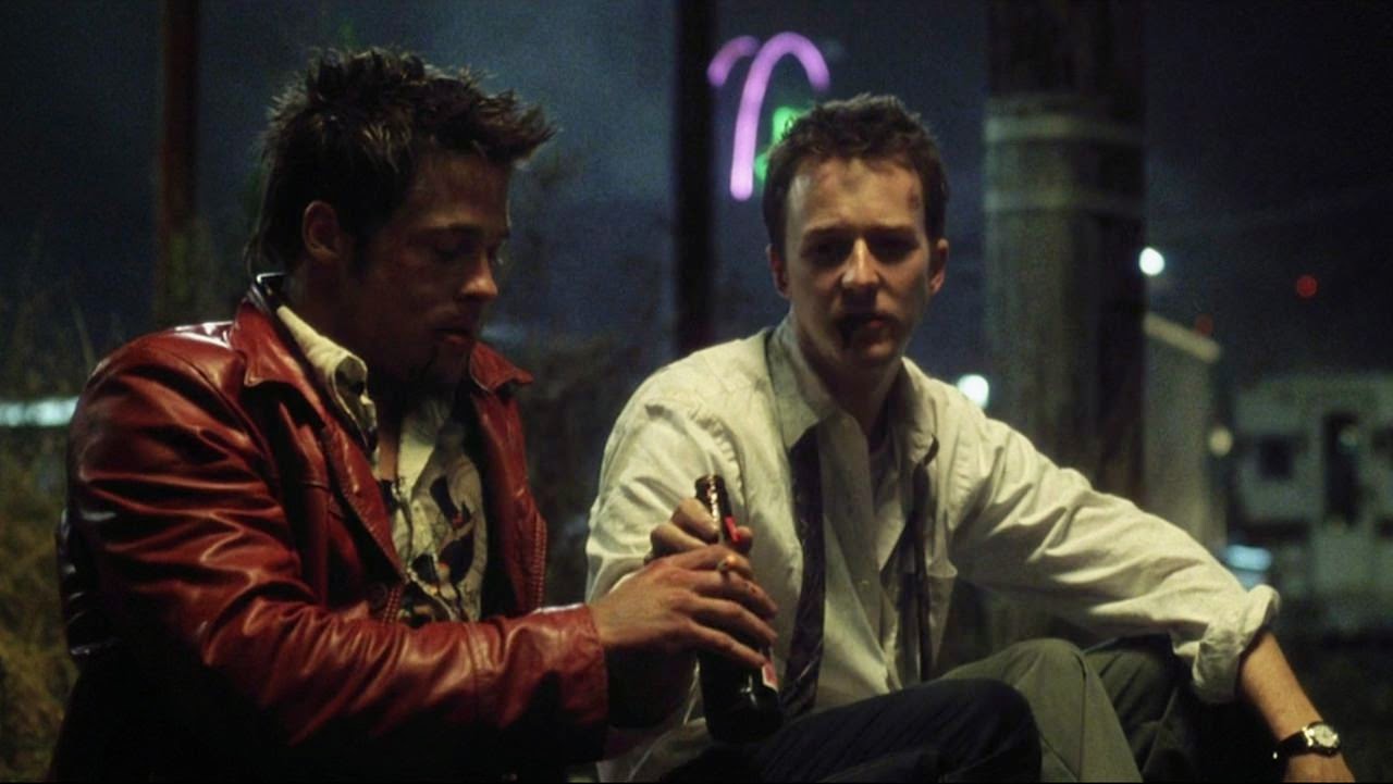 Dövüş Kulübü-Brad Pitt-Edward Norton fight club brad pitt edward norton