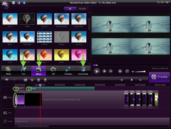 أفضل وأسهل برنامج مونتاج فيديو 2015 |wondrshare video editor + التفعيل Wondershare+Video+Editor