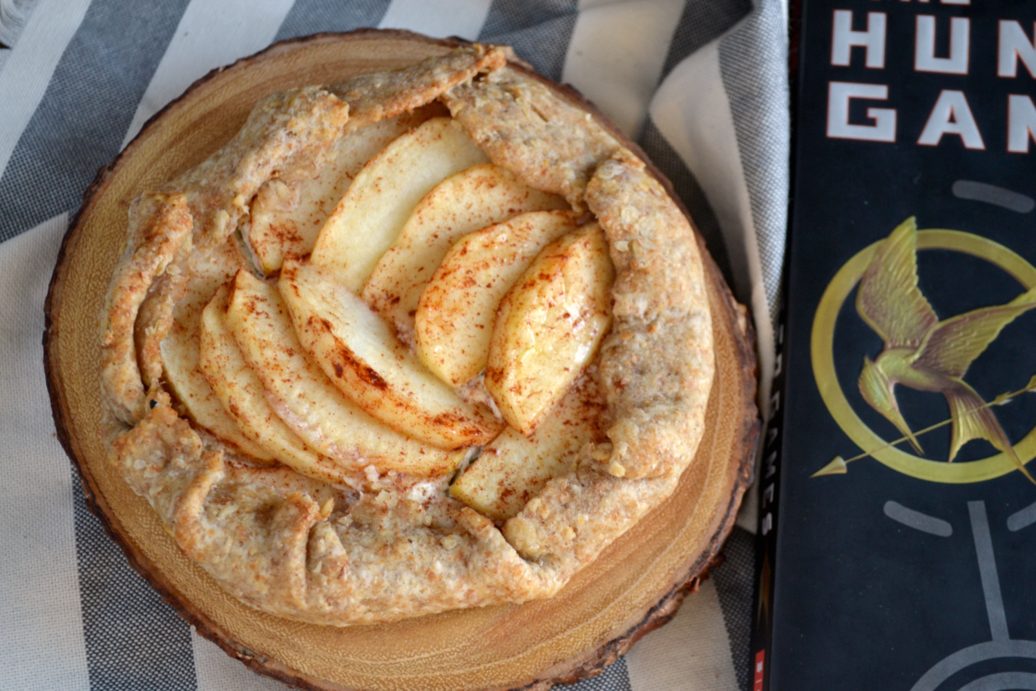 K&K Test Kitchen The Hunger Games Apple and Goat Cheese Tart