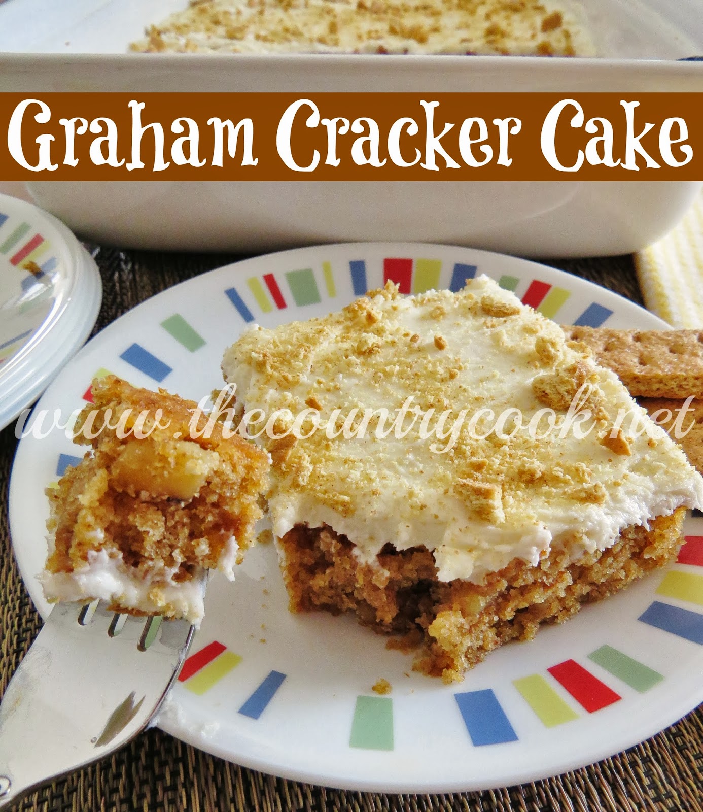 Graham Cracker Cake The Country Cook