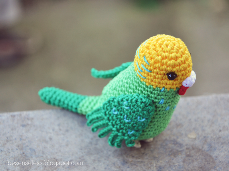 Un nuovo sintomo - Parrocchetto amigurumi Airali