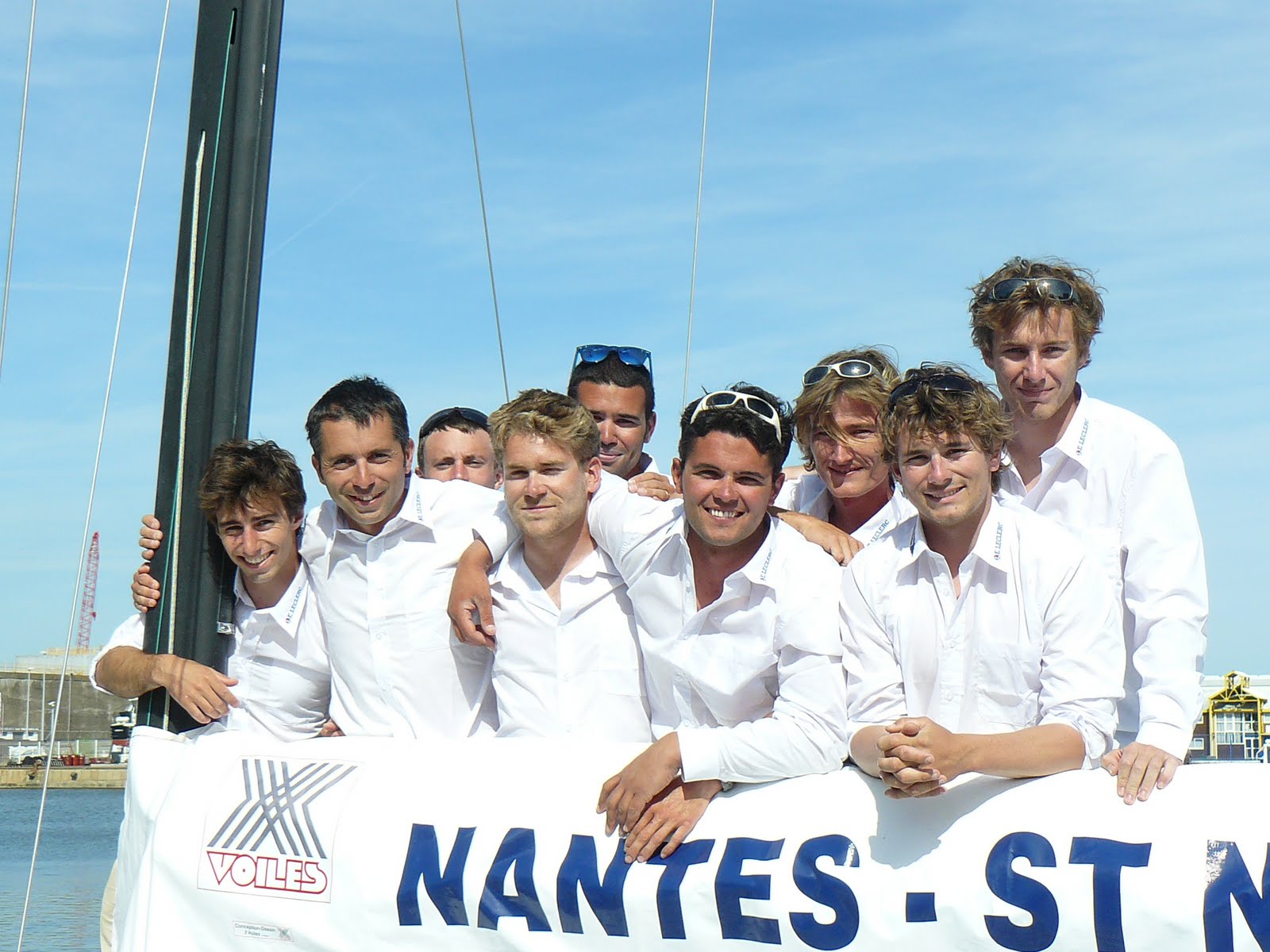 SailRaceWin Christening of M34 Nantes Saint Nazaire E. Leclerc