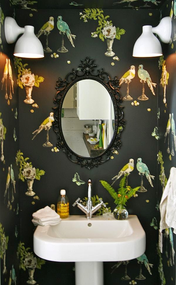 Candana Do or Don't Wallpaper in bathrooms