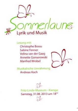 Annette Gonserowskis Lyrik Blog German Poems Poesia De Alemana