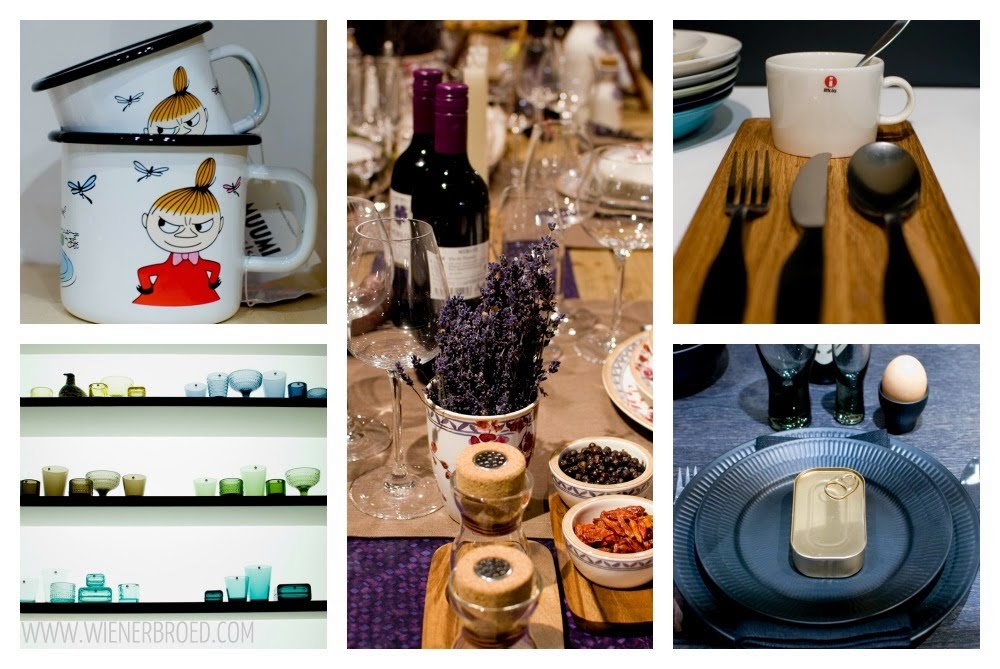 Villeroy & Boch Artesanal Provence / Iittala Kastelhelmi  & Tema / Royal Kopenhagen / Moomin Emaile Mummin Email