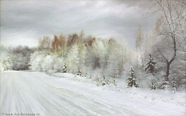 Roman Romanov 1966 | Russian Landscape painter