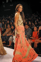  Actress Lisa Haydon Ramp Walk For JADE At LFW Summer Resort 2014