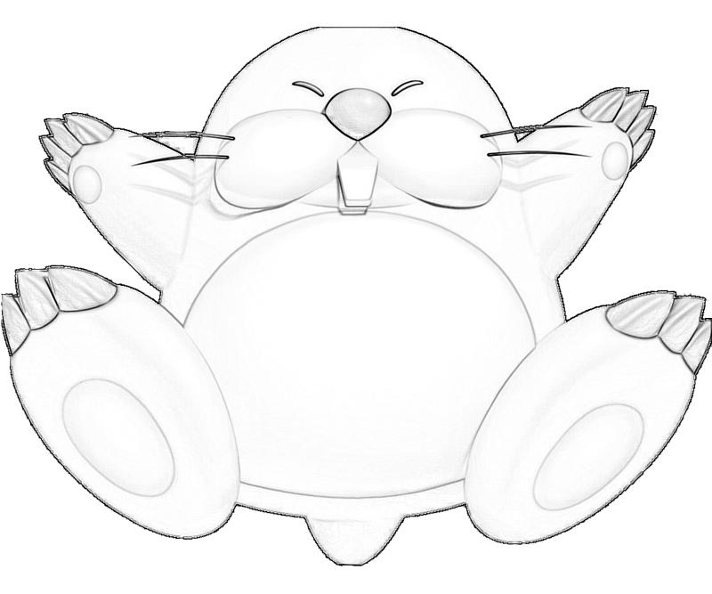 Monty Mole Character Coloring Pages monty-mole-character-coloring-pages