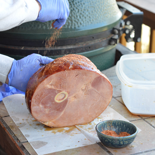 How I Cook Ham on the Grill