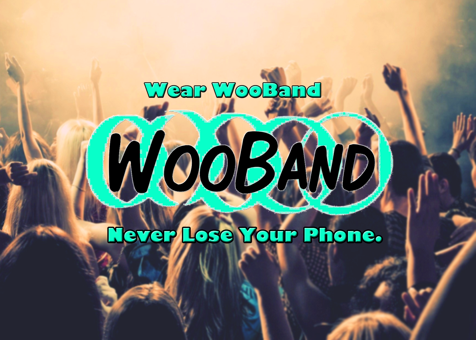 Wear WOOband - Never lose your phone.