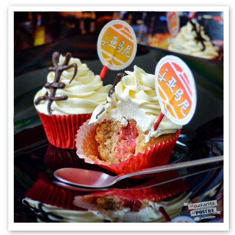 Cupcakes De Te Rojo / Red Tea Cupcakes
