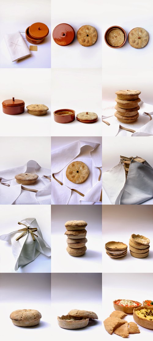 Тарелка из хлеба - как сделать?