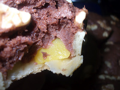 Plum Cakes De Chocolate Con Mango Y Plátano
