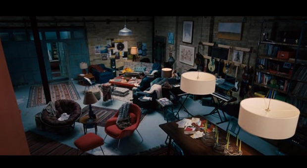 Salón de la casa de los protagonistas de Todos los días de mi vida Salón de la casa de los protagonistas de Todos los días de mi vida