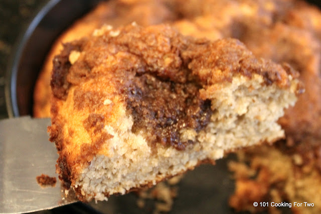 Favorite Cinnamon Streusel Coffee Cake aka Daddy Coffee Cake from 101 Cooking For Two