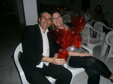 Eu e minha abençoada Esposa Patricia Silveira