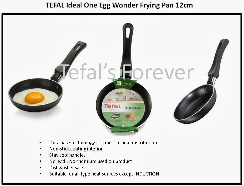 Tefal's Forever (Malaysia) Tefal Frying Pan, Stirfry Pan and Sauce Pan
