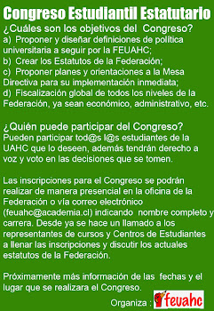 ¡Participa en el Congreso Estudiantil Estatutario!