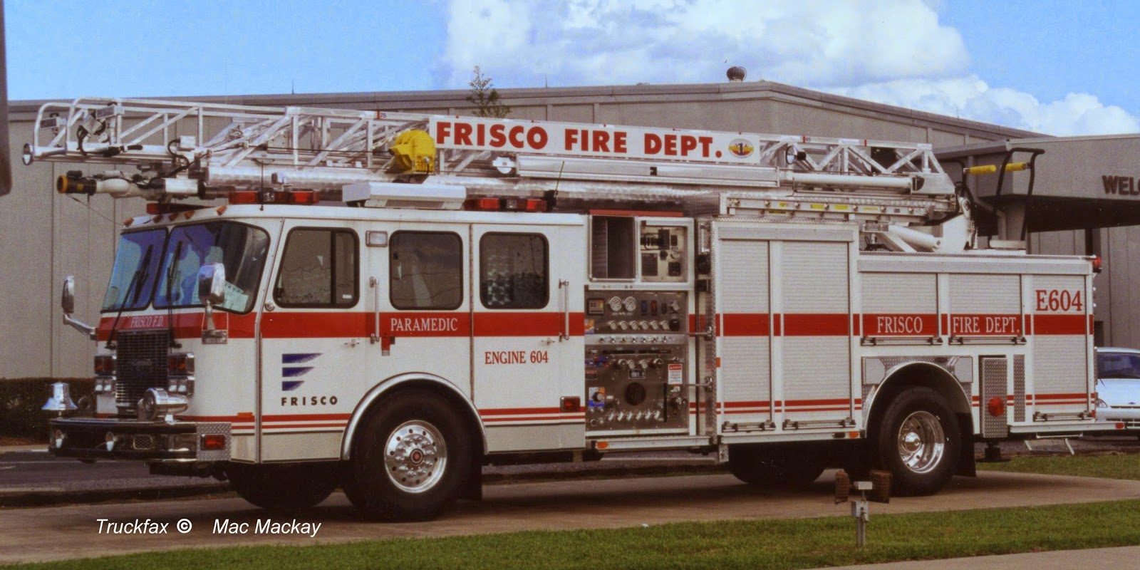 Truckfax White firetrucks