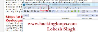 how to hack keylogger using wireshark