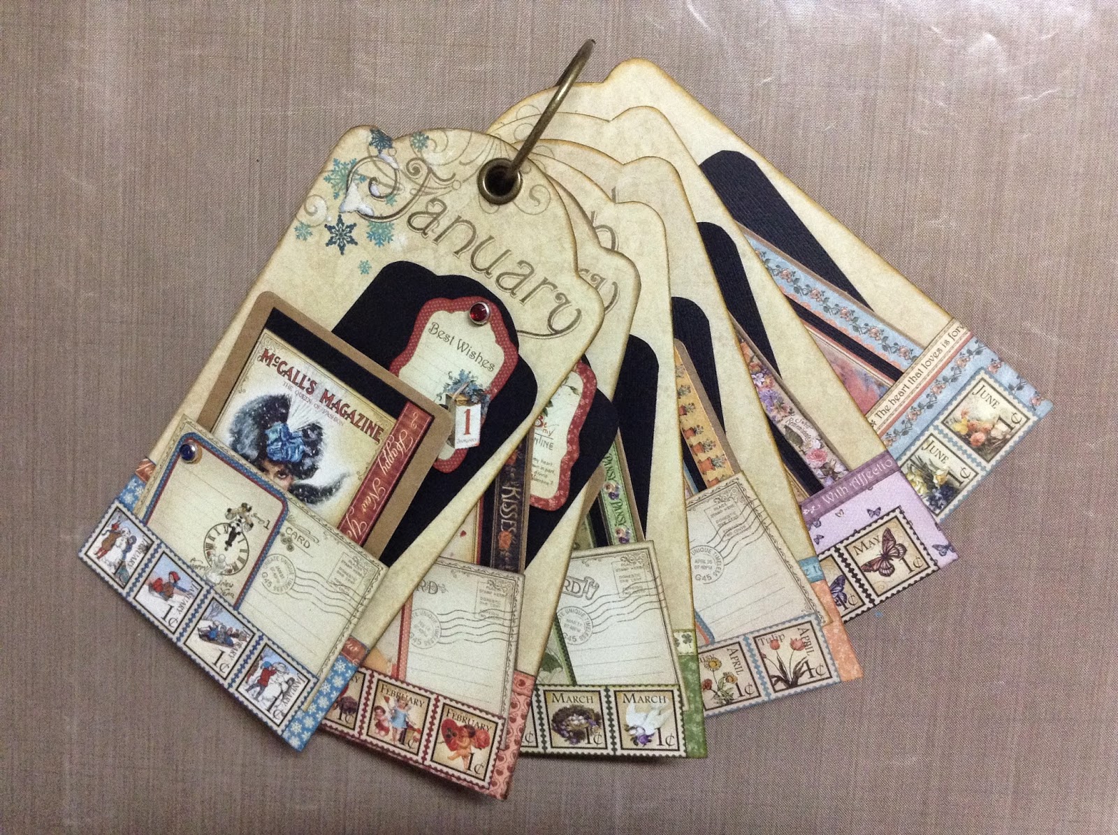 Clay. Paper. Scissors. Stamp! Inspiration