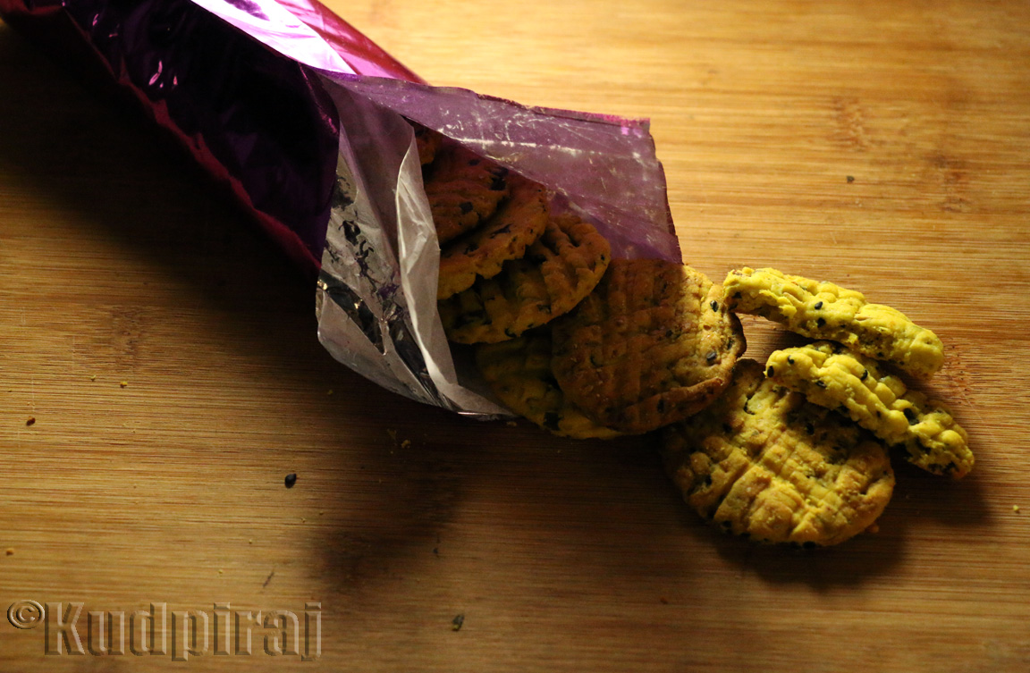 Kudpiraj's Garam Tawa Masala Biscuits(Spicy Mangalorean Cookies)