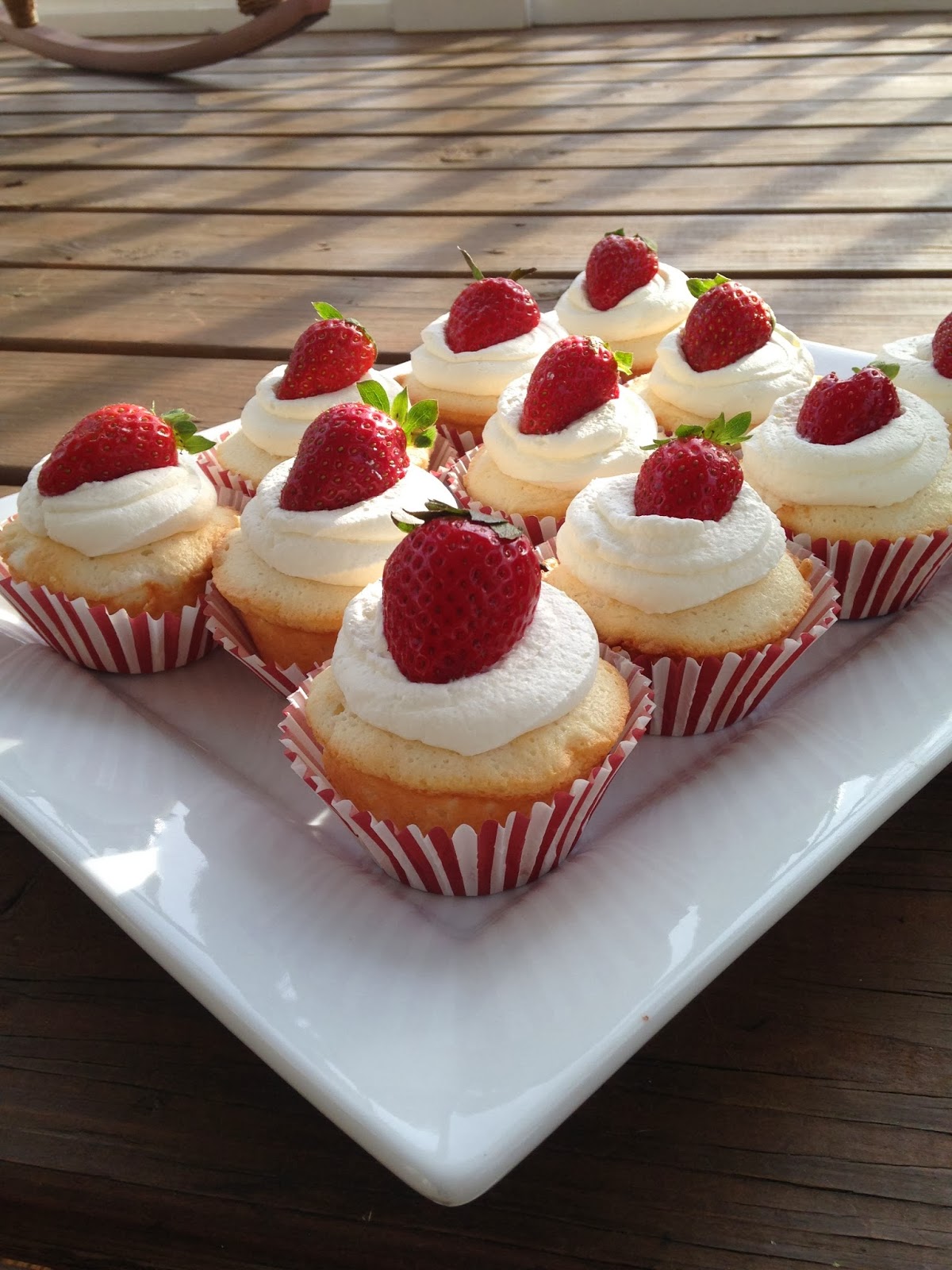 My story in recipes Chocolate Angel Food Cupcakes