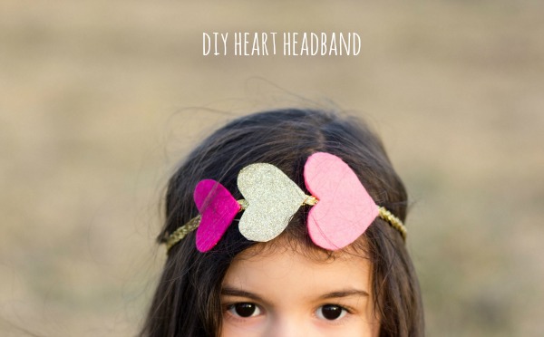Create heart headband Create heart headband