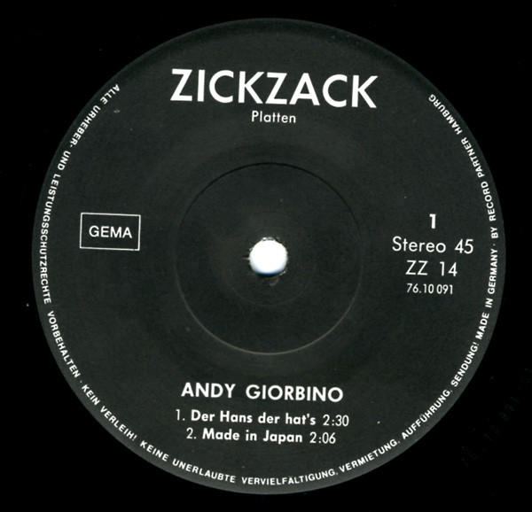 Andy Giorbino Kredit Andy Giorbino Kredit
