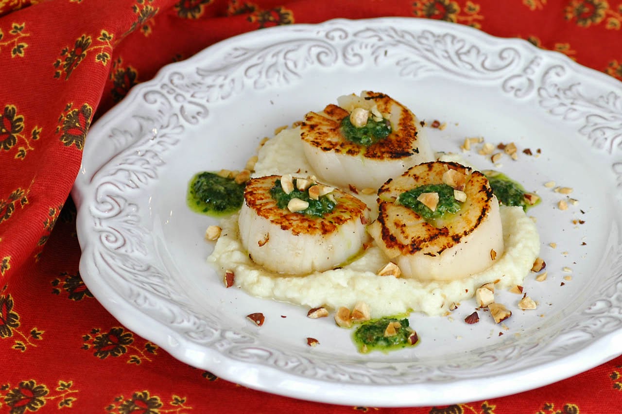 Savoring Time in the Kitchen Seared Sea Scallops with Celery Root