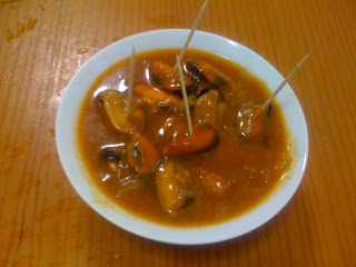 Mejillones Con Tomate
