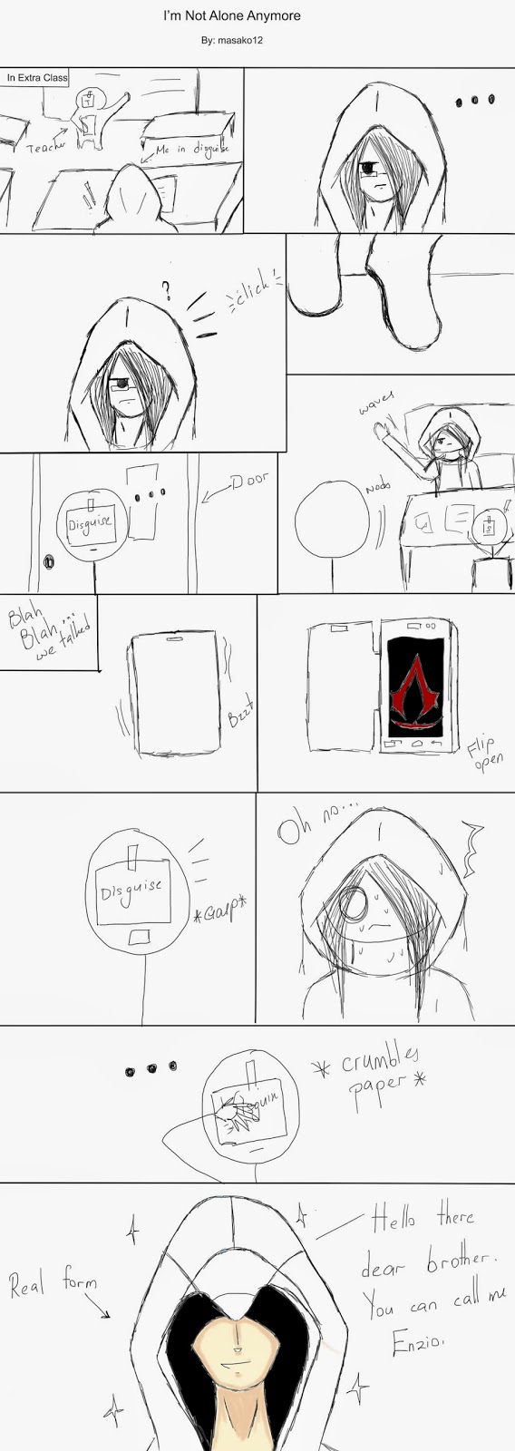 I'm Not Alone Anymore!(Daily life comic strip)