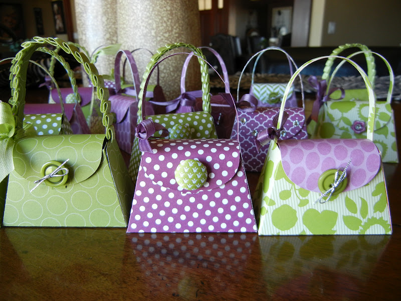 Kim's Creative Niche Bridal Luncheon Favors
