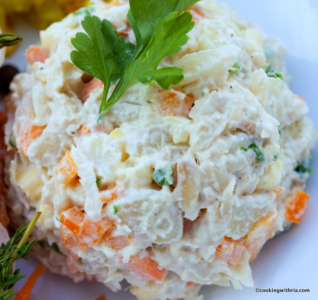 St. Lucian Green Fig Salad