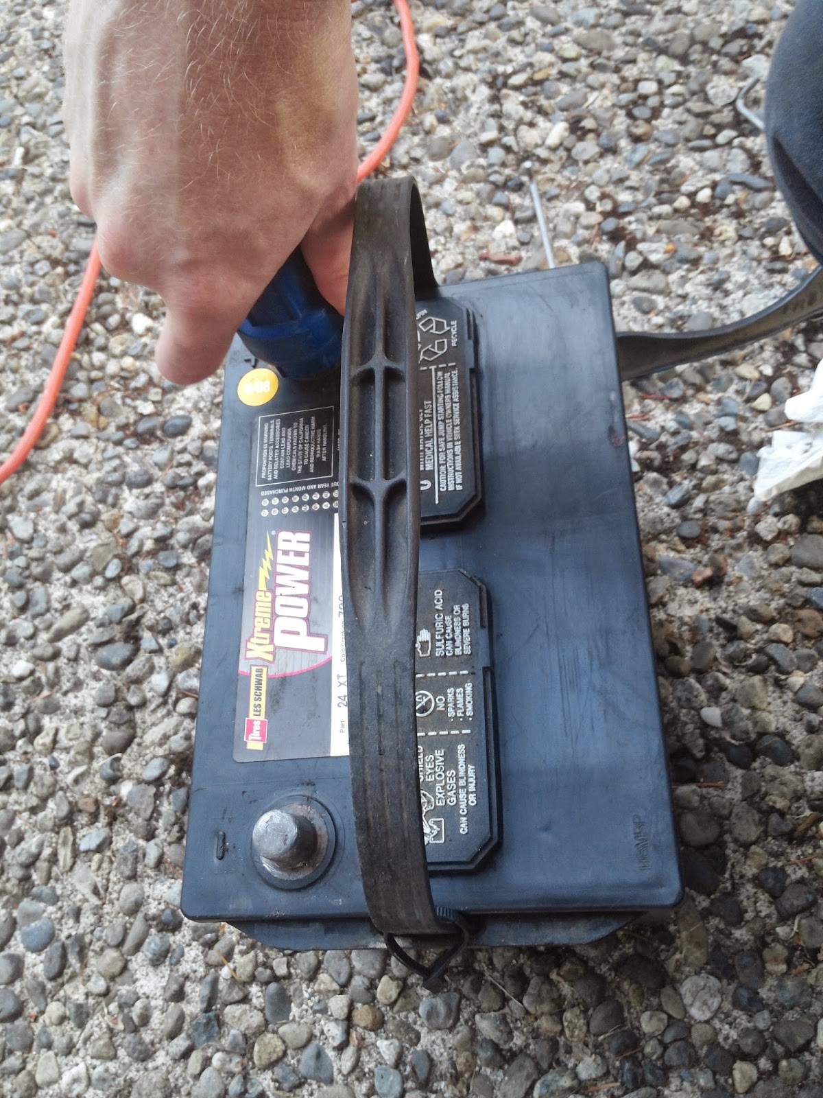 Havener Garage Howto Clean up corroded battery terminals