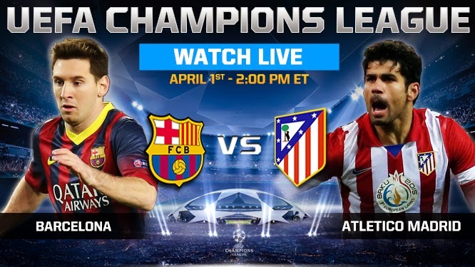 SPORTS ONLINE: Sopcast link UEFA Champions League April 1, 2014: Quarter Finals