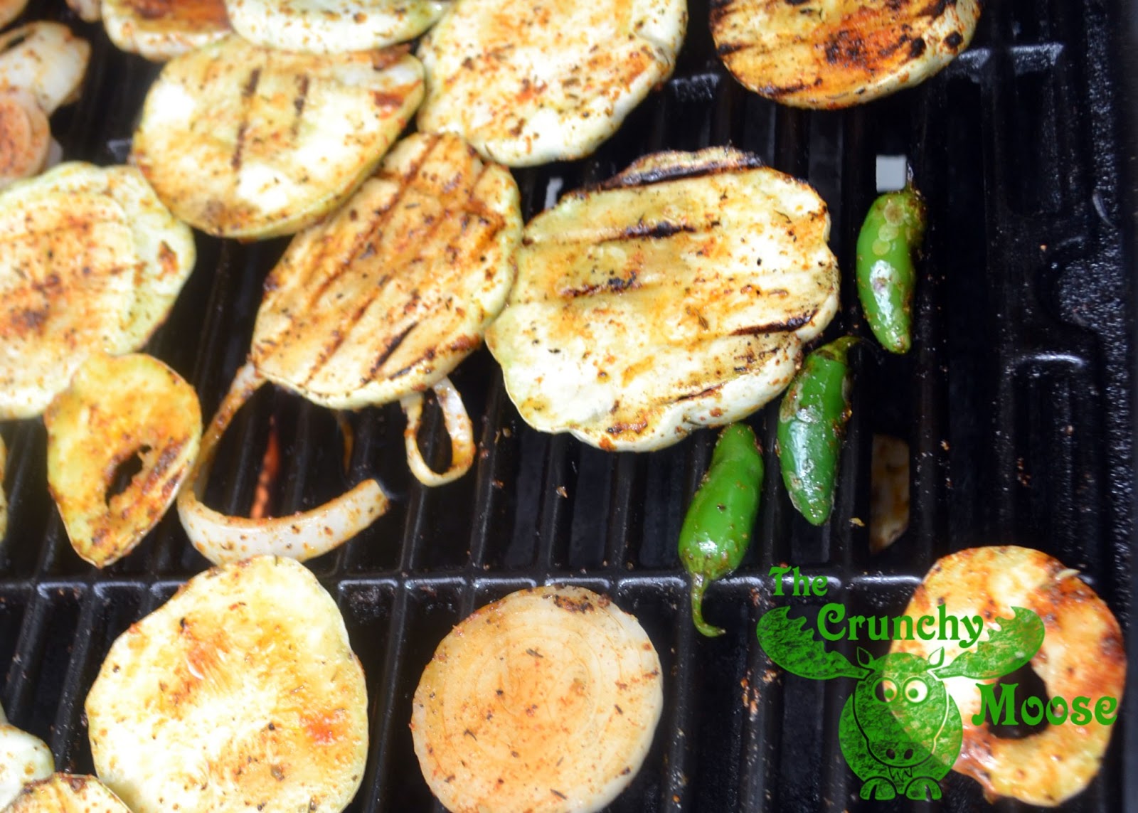 The Crunchy Moose Grilled Chicken & Patty Pan Squash