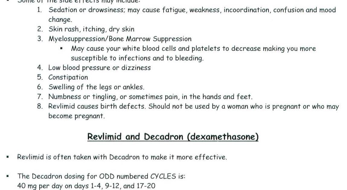 jm's Adventure with Multiple Myeloma Revlimid