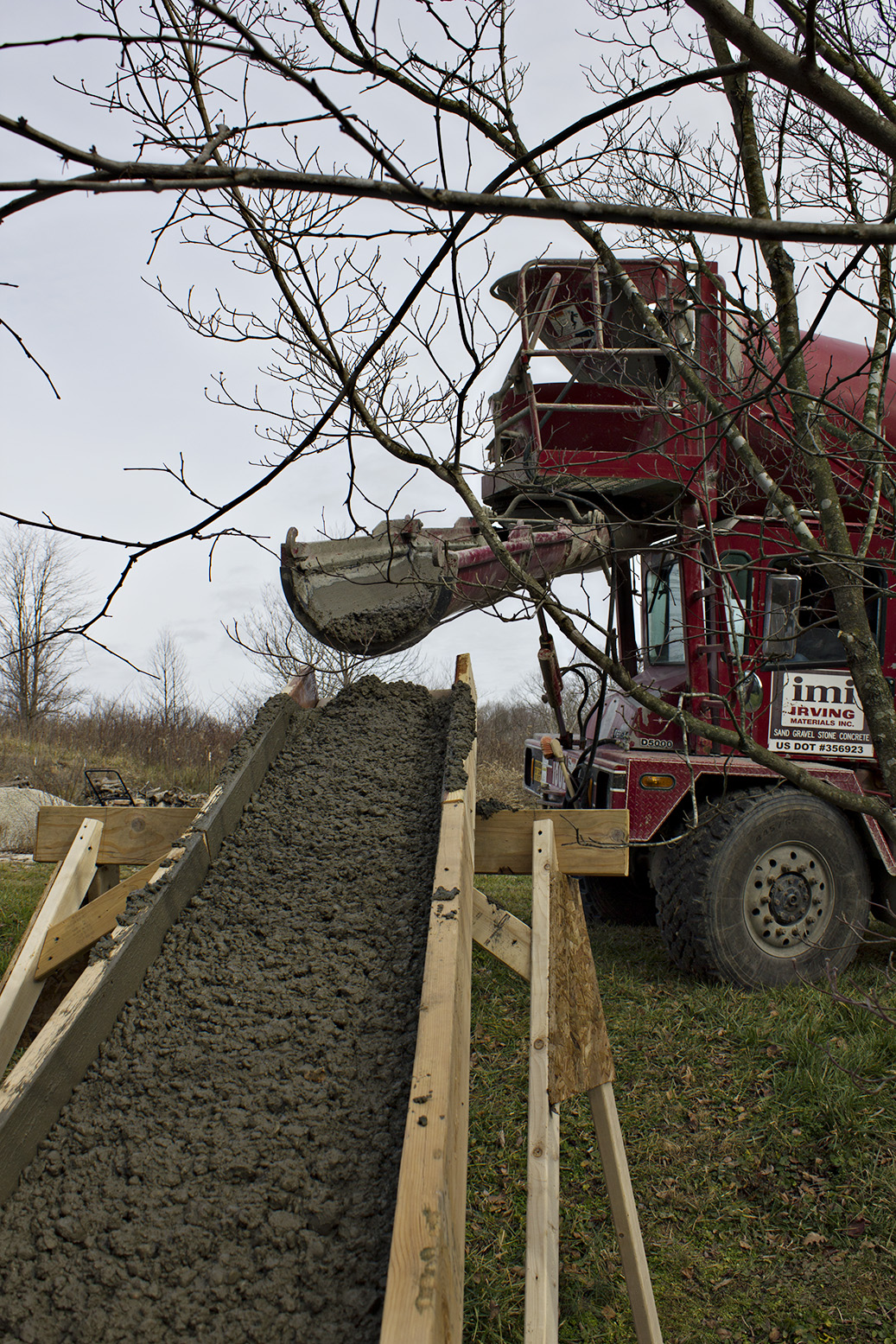 Rurification Pouring a New Footer
