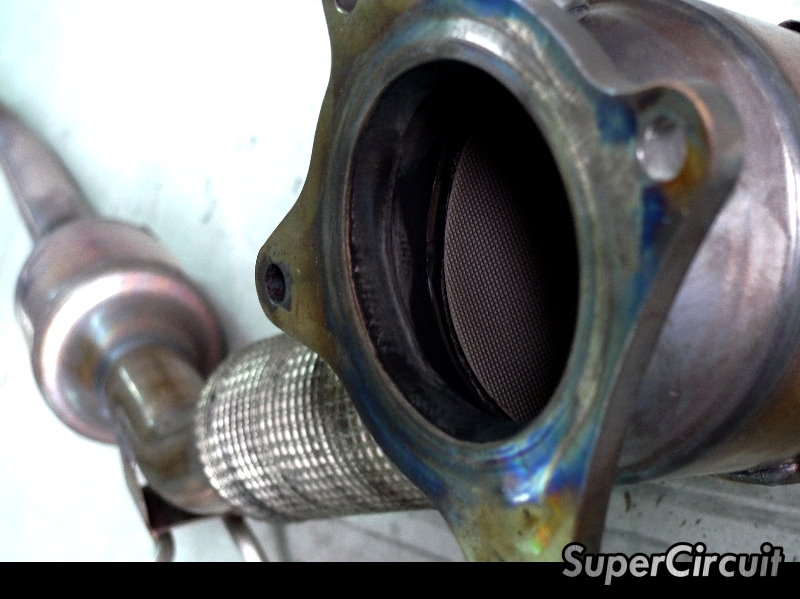 SUPERCIRCUIT Exhaust Pro Shop VW Golf 6 GTI Race Downpipe